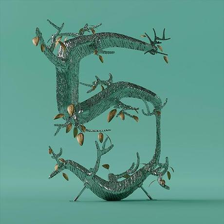 Tipografía de números en 3D