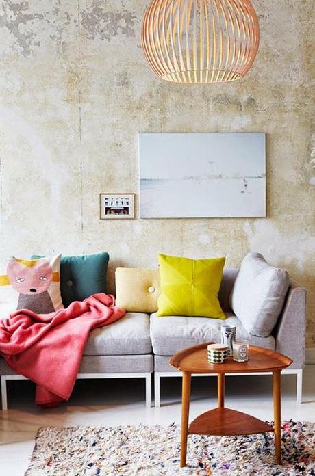 Inspírate: SOFÁS LLENOS DE COLOR ¿Te atreves?