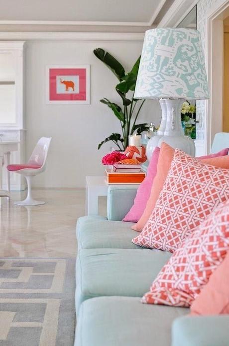 Inspírate: SOFÁS LLENOS DE COLOR ¿Te atreves?