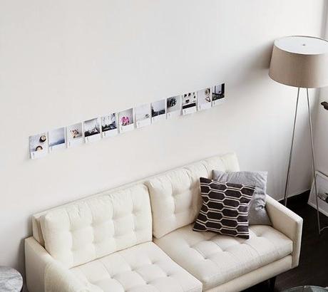 Un collage de fotos y una pared