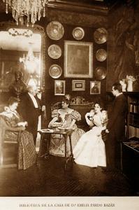 Emilia Pardo Bazán. O la inspiración femenina. Biblioteca.Montecristo-Franzen, 1898.2