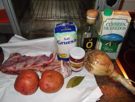 PATATAS GUISADAS CON COSTILLAS