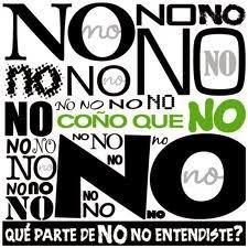 EL DIFÍCIL ARTE DE DECIR NO