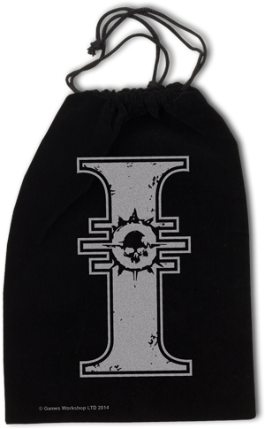 Bolsas de dados para W40K y sus juegos
