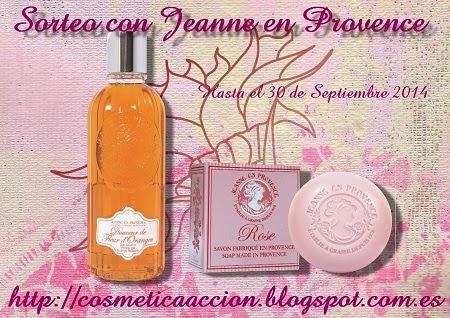 ¡SORTEO EXPRESS – un lote de productos de JEANNE EN PROVENCE!