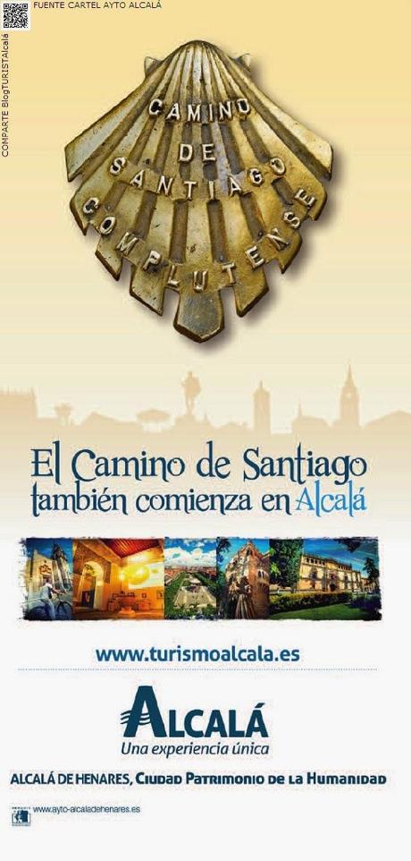RUTAlcalá: El Camino de Santiago también comienza en Alcalá de Henares, Ciudad Patrimonio de la Humanidad.