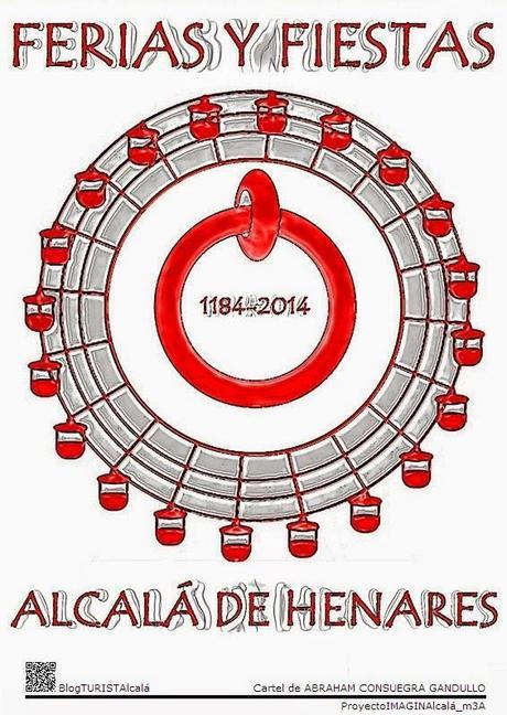 INFORMAlcalá: Mañana comienzan las Ferias de Alcalá de Henares 2014, simbolizadas en esta entrada del blog con el Cartel 