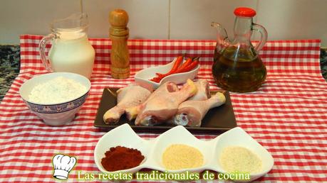 receta de pollo frito picante