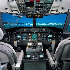 Enfoque inteligente para los aterrizajes cockpit