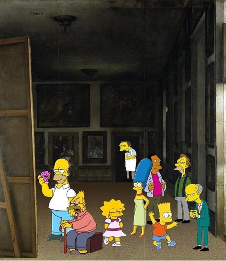 Las Meninas- Simpsons Edit by ~SonofChinglu on deviantART