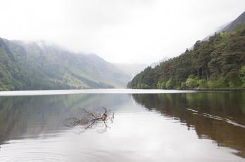 The valley of two lakes Glendalough, el valle de los dos lagos