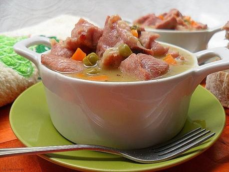 Ragú de pavo a la sidra