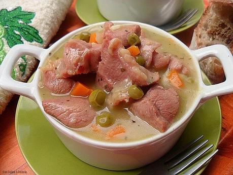 Ragú de pavo a la sidra