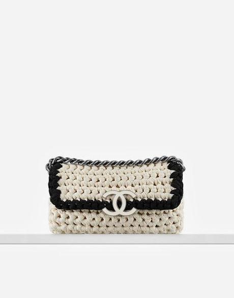 Bolsos de chanel de croché