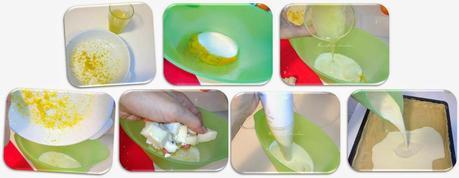 Tarta de limón y queso de cabra