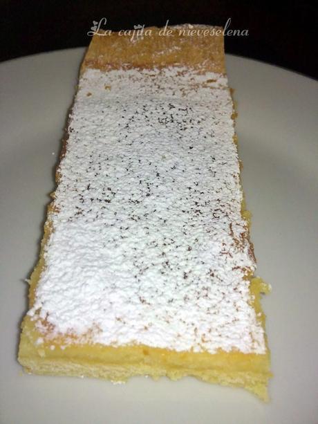Tarta de limón y queso de cabra