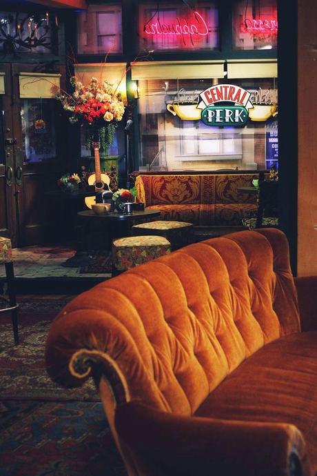 Un café en el Central Perk