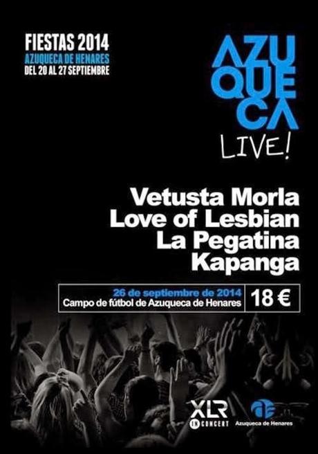 Azuqueca Live!: Vetusta Morla, Love Of Lesbian, La Pegatina....