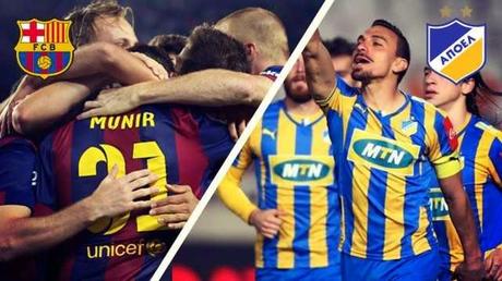 FC Barcelona-APOEL Nicosia