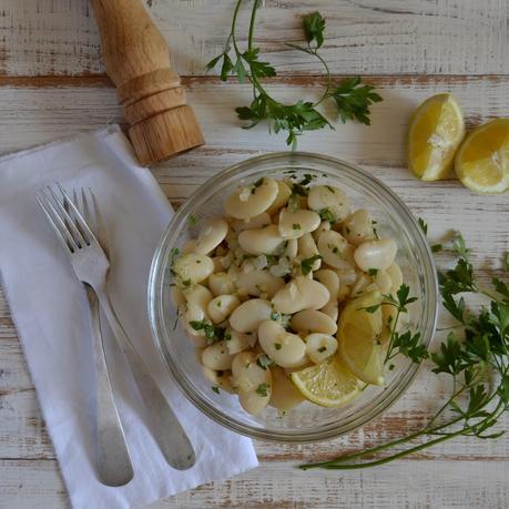 ENSALADA DE JUDÍAS BLANCAS (Fasoulia b`zeit)