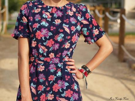 Flower playsuit