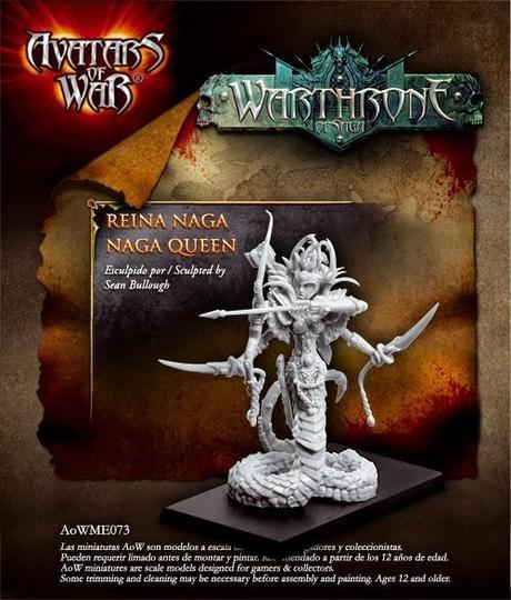 Reina Naga y Maestro de Runas de Avatars of War