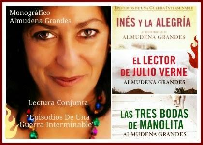 Reto lector (II). Almudena Grandes y su serie de la Guerra interminable.