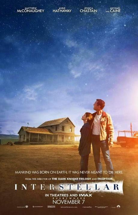 Matthew McConaughey mira a las estrellas en el nuevo cartel de 'Interstellar'
