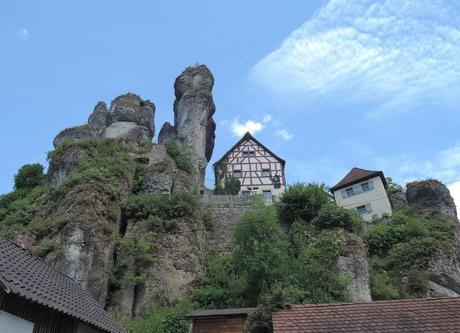 El peculiar entorno rocoso de Tuchersfeld