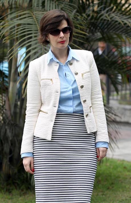 Mis Looks - La falda a rayas