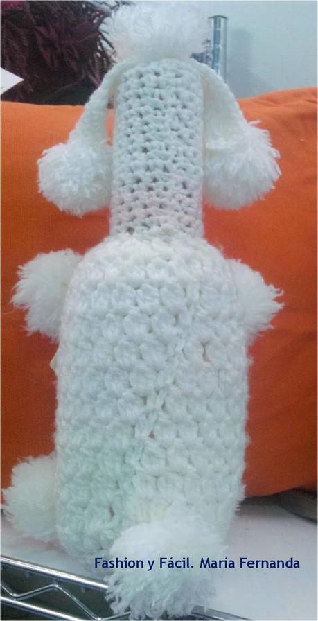 Cómo hacer un Perrito a ganchillo con una botella de plástico. Eco DIY, reciclando (A crocheted dog with a plastic bottle, recycling)