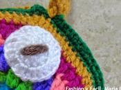 Cartera buho tejida crochet ganchillo (Crocheted purse)
