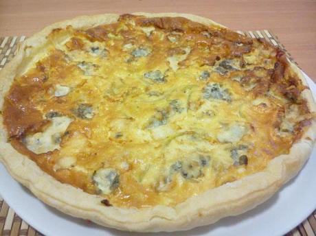 Quiche de Roquefort y Cebolla