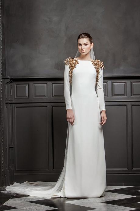 10 vestidos de novia sencillos, elegantes y sofisticados - paperblog