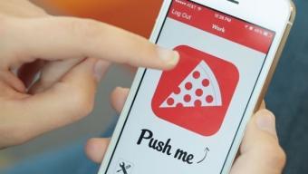 Push for pizza :: app para ser feliz con el mínimo esfuerzo