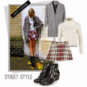 Street style. Get the look. Look for less