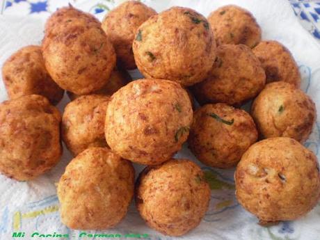 ALBONDIGAS DE TERNERA Y FRUTOS SECOS EN SALSA DE MANGO