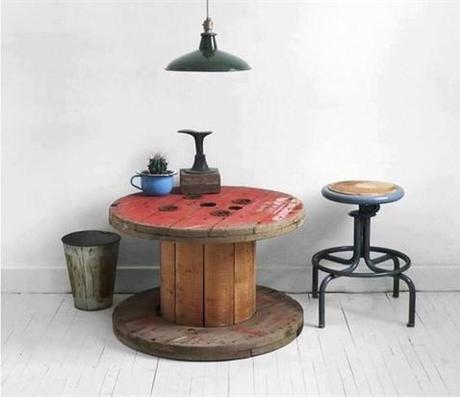 DECORANDO CON...BOBINAS DE CABLE