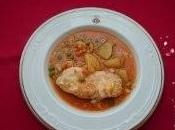 Caldereta rape langostinos