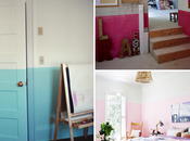 home. Paredes pintadas mitad/ Half painted walls