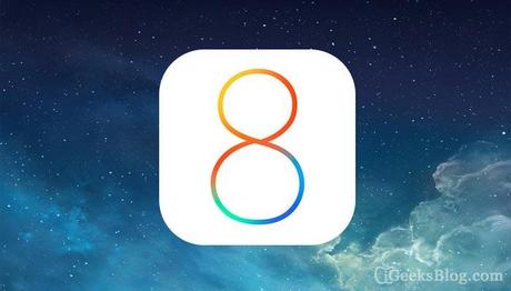 iOS 8 ya disponible