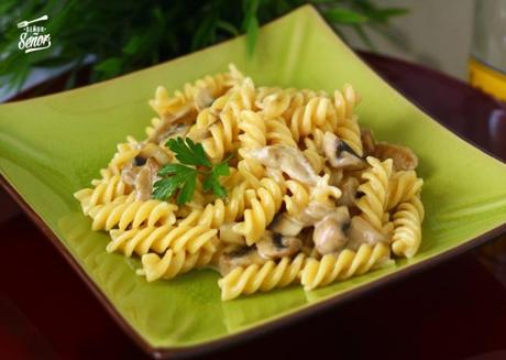 espirales-gorgonzola-champiñones