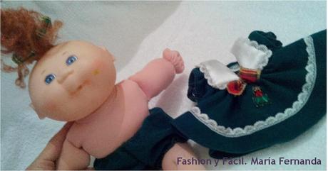 Cómo hacer detalles en muñecas de trapo para darles un toque especial al estilo Repollitos (Cabbage patch dolls how to make special details in your stuff dolls)