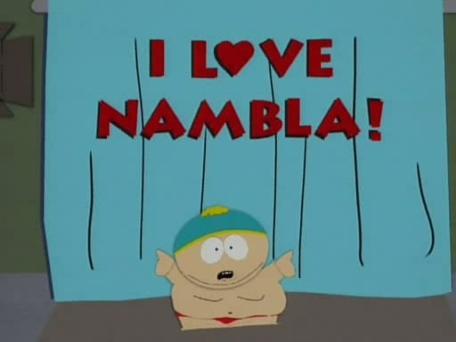 Cartman i love Nambla