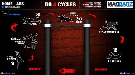 MadBarz - Calistenia: Rutina de abdominales para principiantes