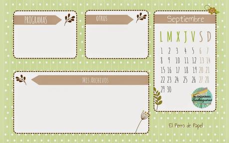 Calendario mes de septiembre Calendario mes de septiembre