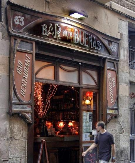 EL BAR MUY BUENAS, HA SIDO SAQUEADO...!!! 1896-1928...+ 2014... CARRER DEL CARME, Nº 63...BARCELONA, 18-09-2014...!!!