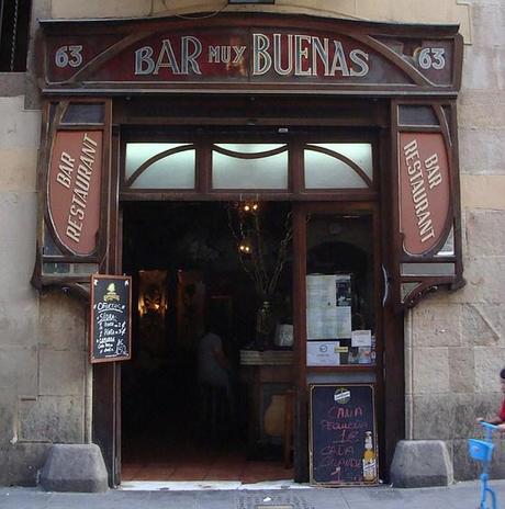 EL BAR MUY BUENAS, HA SIDO SAQUEADO...!!! 1896-1928...+ 2014... CARRER DEL CARME, Nº 63...BARCELONA, 18-09-2014...!!!