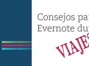 Utiliza Evernote para organizar viajes, información importante vuelos gastos