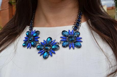 Blue glitter flowers!!!!